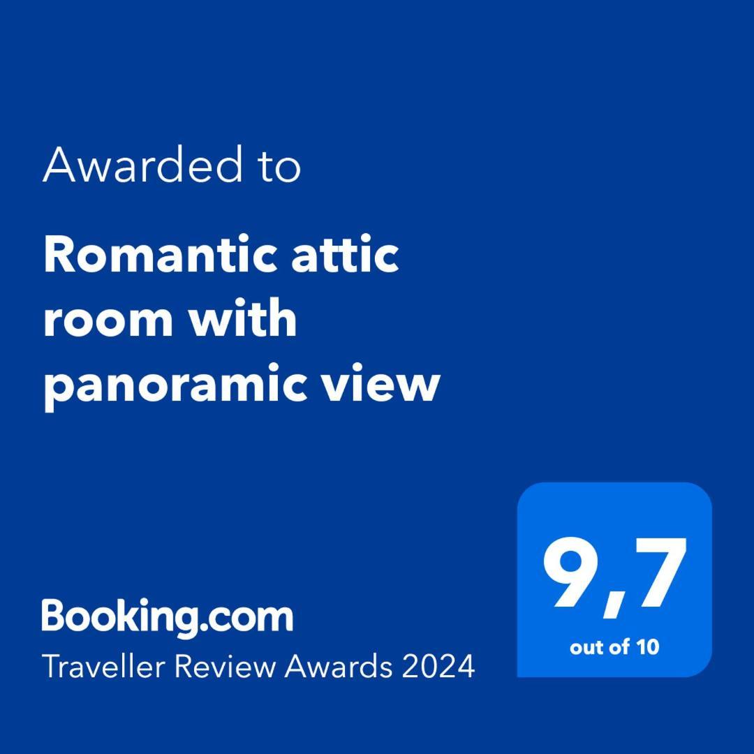 Romantic Attic Room With Panoramic View Bolonia Zewnętrze zdjęcie